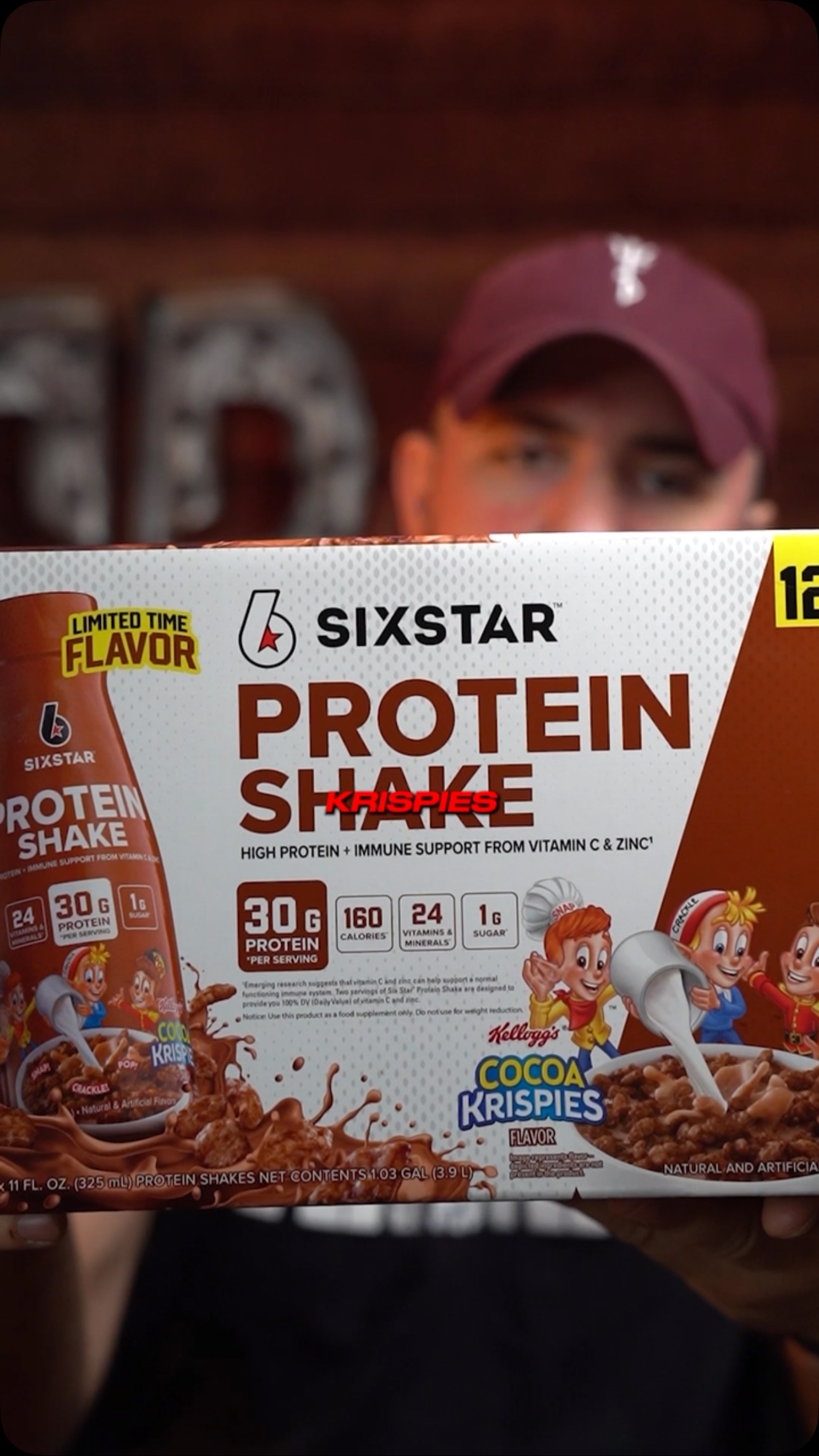 Six Star Protein Shake RTD in COCOA KRISPIES!