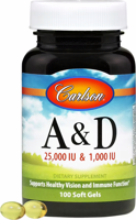 Carlson Vitamin A & D