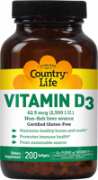 Country Life Vitamin D3