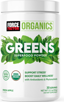 Force Factor Organics - Greens Superfood Powder