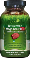 Irwin Naturals Testosterone Mega-Boost RED