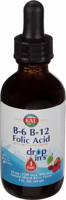 KAL Vitamin B-6 B-12 Folic Acid