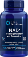 Life Extension NAD+ Cell Regenerator and Resveratrol