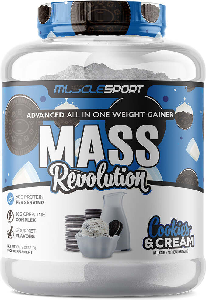 Protein Works - Total Mass Matrix Mass Gainer, High Calorie Protein Powder, Mass Building Protein Shake, Weight Gainer Protein Powder, 16 Servings, Cookies 'n' Cream