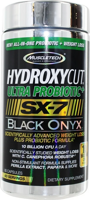 MuscleTech Hydroxycut Ultra Probiotic+ SX-7 Black Onyx