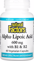 Natural Factors Alpha-Lipoic Acid