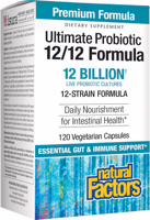 Natural Factors Ultimate Probiotic 12/12 Formula