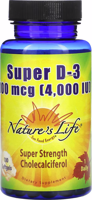 Nature's Life Super D-3