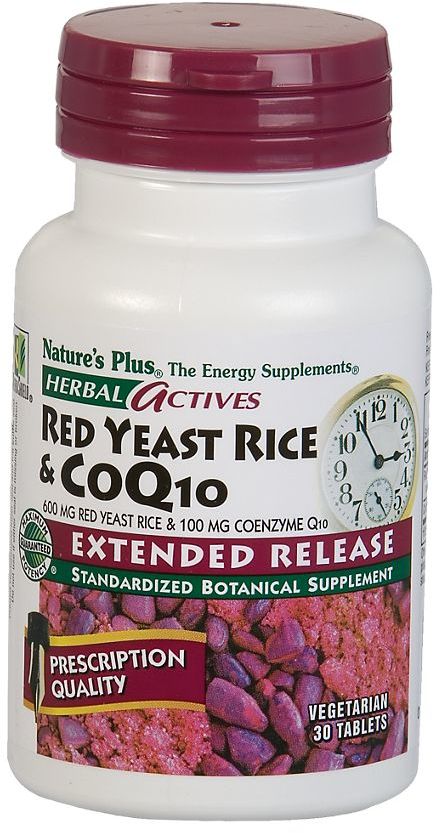 Nature's Plus Red Yeast Rice & CoQ10 - Natures Plus ReD Yeast Rice Coq10