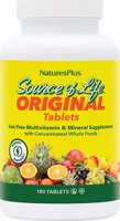 Nature's Plus Source of Life Multi-Vitamin & Mineral - No Iron