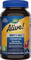 Nature's Way Alive! Men's 50+ Gummy Vitamins