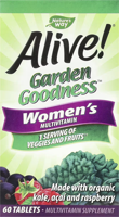 Nature's Way Alive! Women's Multi-Vitamin Garden Goodness