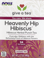 NOW Heavenly Hip Hibiscus Tea