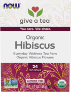 NOW Organically Hip Hibiscus Tea