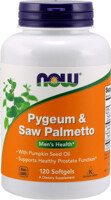 NOW Pygeum & Saw Palmetto