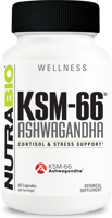 NutraBio KSM-66 Ashwagandha