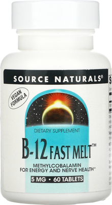 Source Naturals B-12 Fast Melt | News & Prices At PricePlow