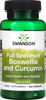 Swanson Boswellia and Curcumin, Full Spectrum