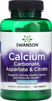 Swanson Calcium Carbonate Aspartate & Citrate