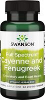 Swanson Cayenne and Fenugreek, Full Spectrum