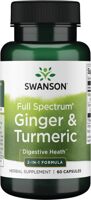 Swanson Ginger & Turmeric, Full Spectrum