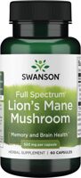 Swanson Lion's Mane Mushroom, Full Spectrum