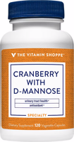 The Vitamin Shoppe Cranberry with D-Mannose