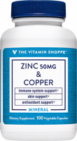 The Vitamin Shoppe Zinc & Copper 