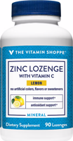 The Vitamin Shoppe Zinc Lozenge with Vitamin C