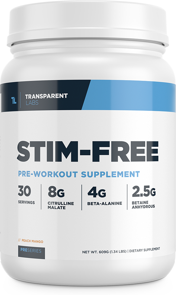 Stim free pre discount workout