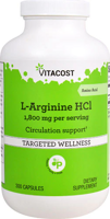 Vitacost L-Arginine HCl