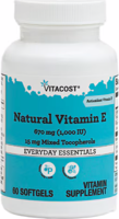 Vitacost Natural Vitamin E