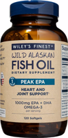 Wiley's Finest Wild Alaskan Fish Oil Peak EPA